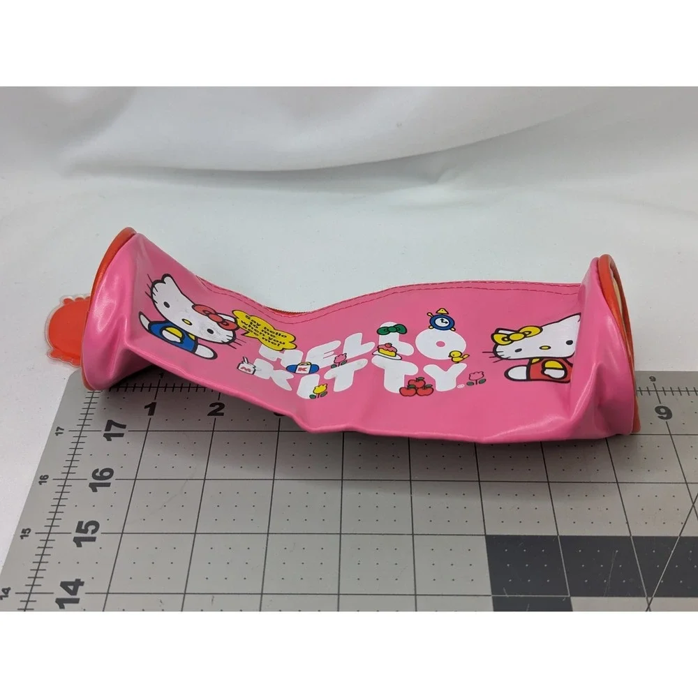 Sanrio Hello Kitty Pencil Case Pink 2012 Rainbow‎